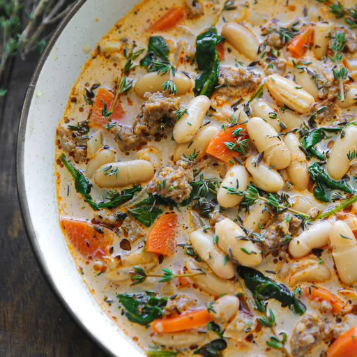 Sausage and White Bean Soup
