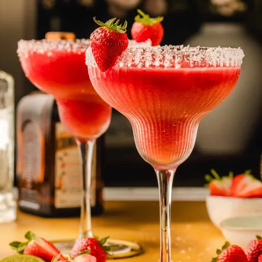 Margarita de fresa