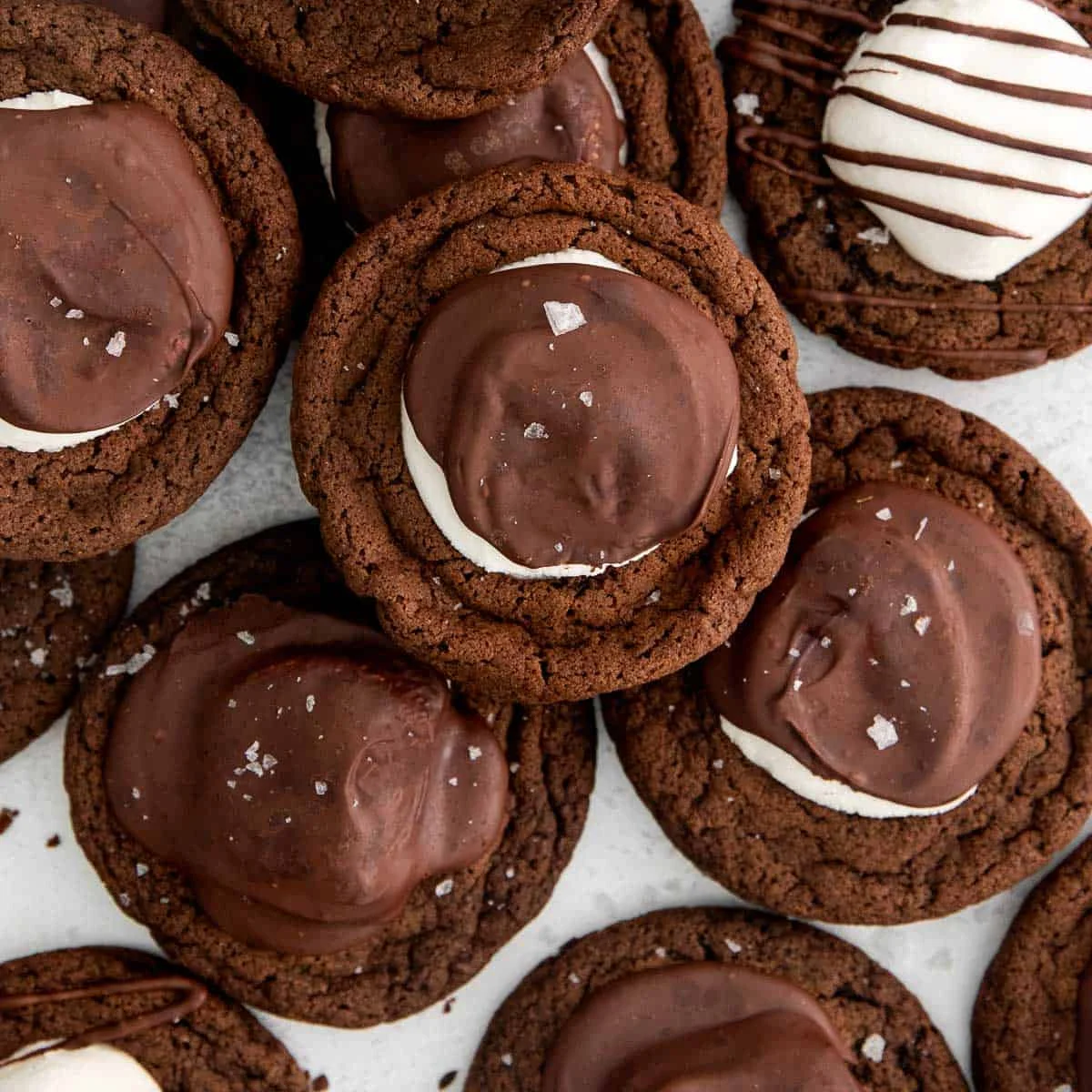 Gluten-Free Chocolate Marshmallow Cookies