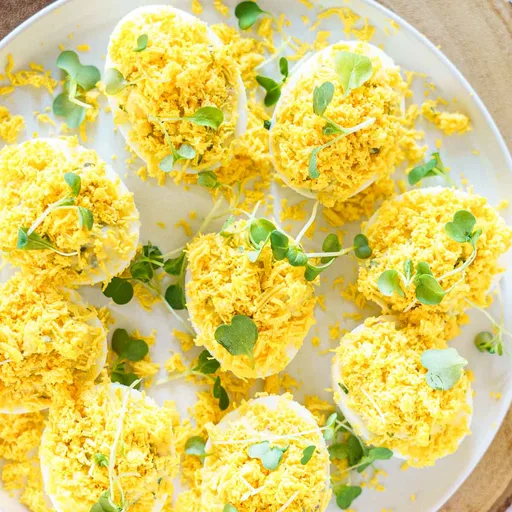 Huevos mimosa