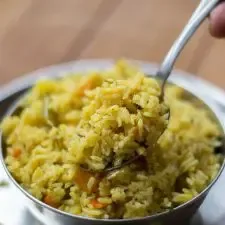 Vegetable Biryani in Pressure Cooker