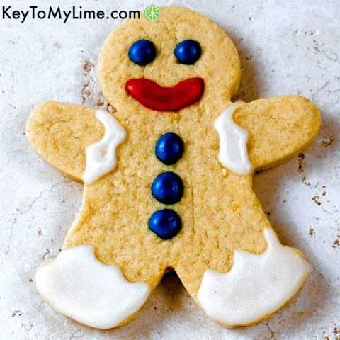 Vegan Gluten Free Sugar Cookies for Cut Outs