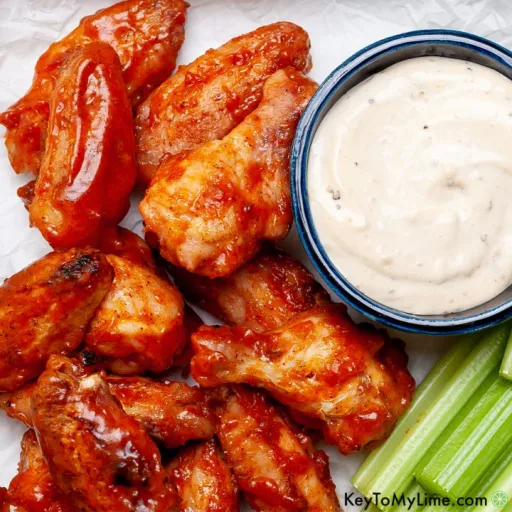 Grilled Sticky Chicken Wings Recipe