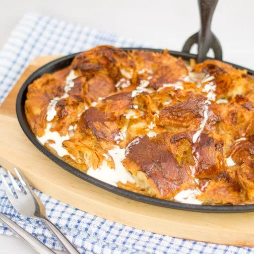 Easy Caramel Croissant Pudding Recipe