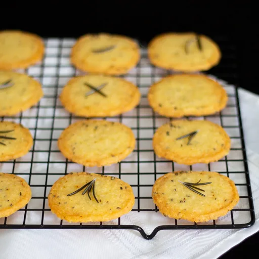 Receta de crackers picantes de romero