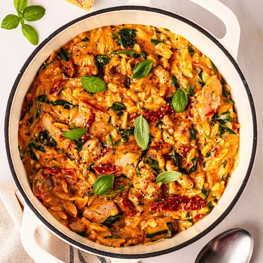 Baked Chicken Orzo