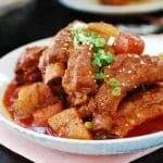 Slow Cooker Spicy Pork Ribs (Maeun Dwaeji Galbijjim)