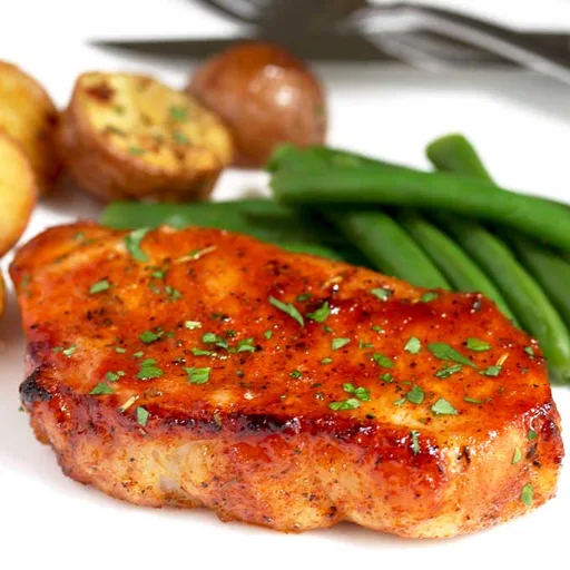 Chuletas de cerdo al horno fáciles