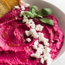 Roasted Beet and Goat Cheese Dip