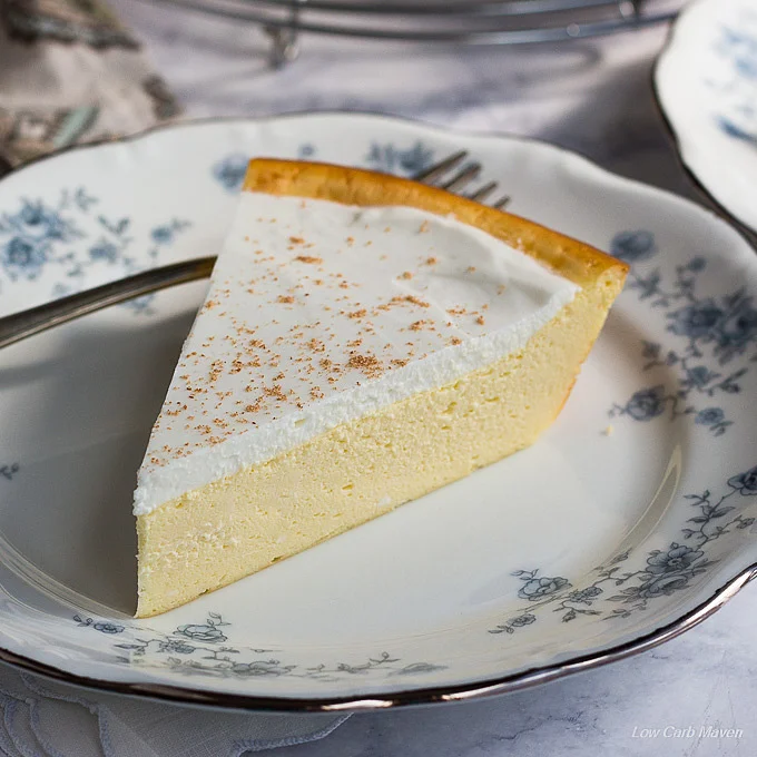 Nana's Cream Cheese Pie (Crustless Cheesecake Recipe)