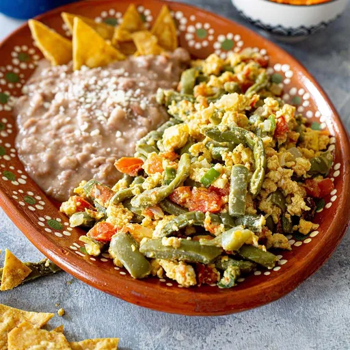 Nopales con huevo