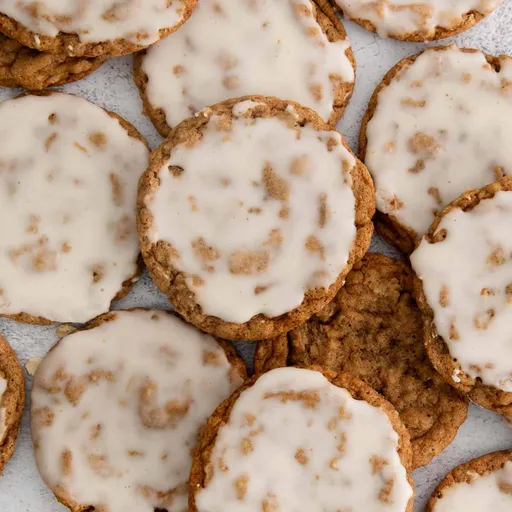 Biscuits à l’avoine glacés sans gluten