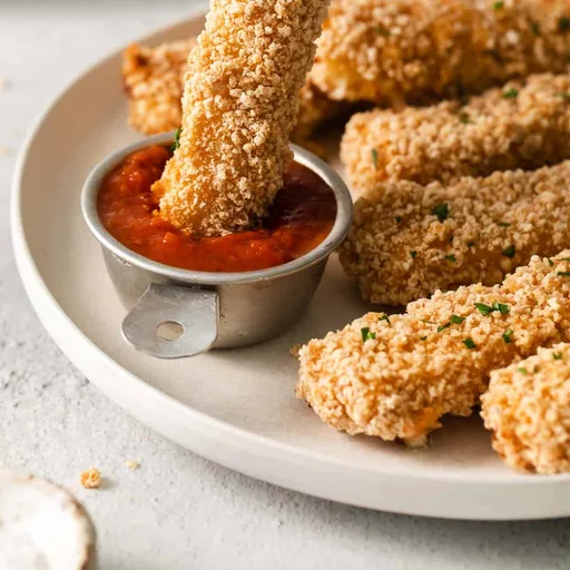 Bastoncitos de Mozzarella sin Gluten (¡Fritos o en Freidora de Aire!)