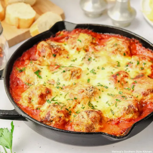 Chicken Parmesan Meatballs