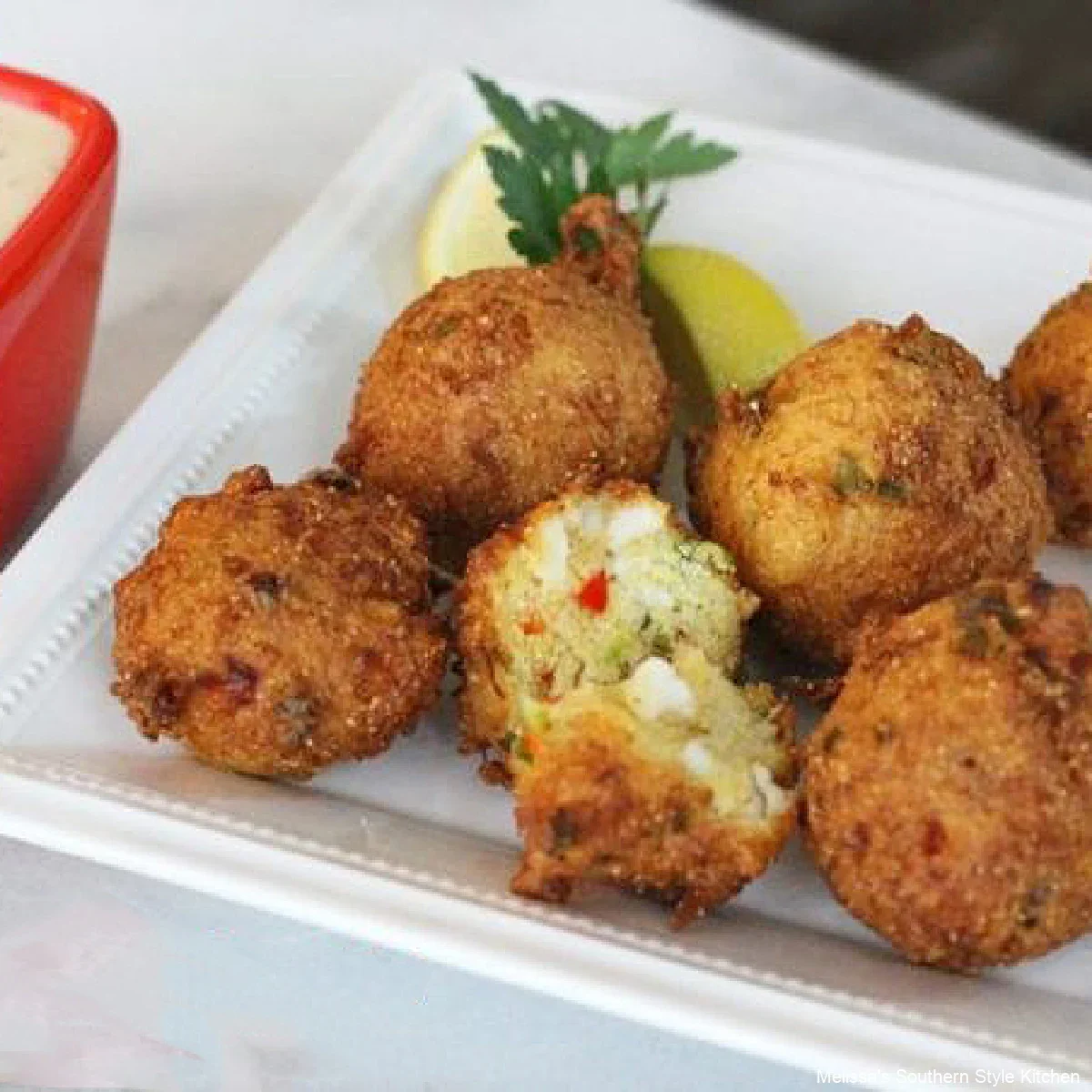 Crab Hush Puppies
