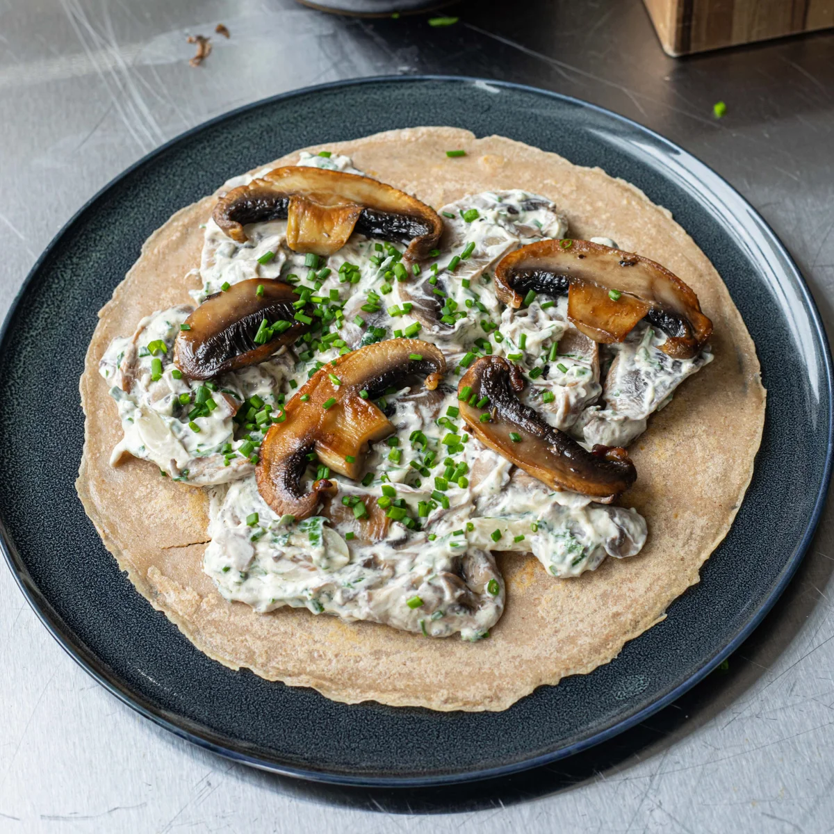 Rude Health Mushroom Crêpes