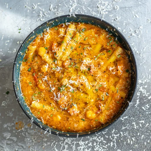 Pasta con garbanzos de Sophie