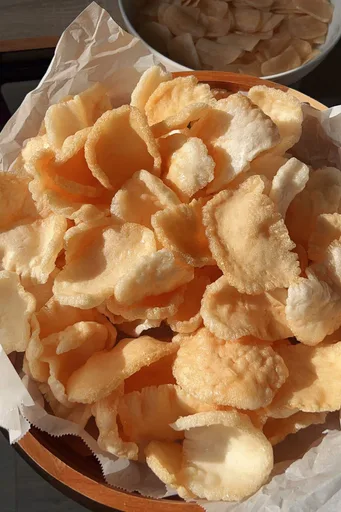 Pan de gambas (o galletas de langostino)