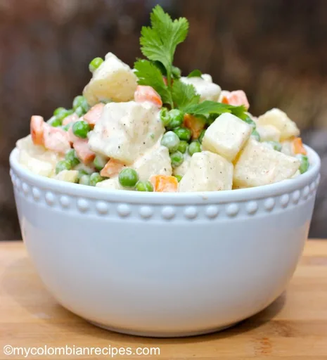 Receta de ensalada rusa