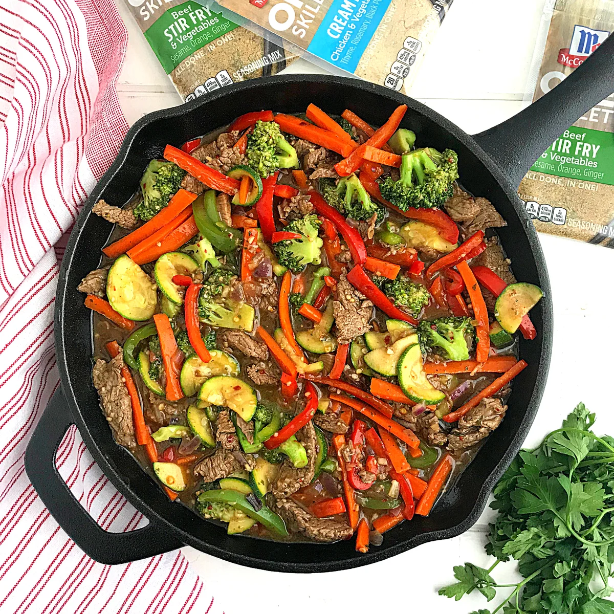 Beef Stir fry and Vegetables