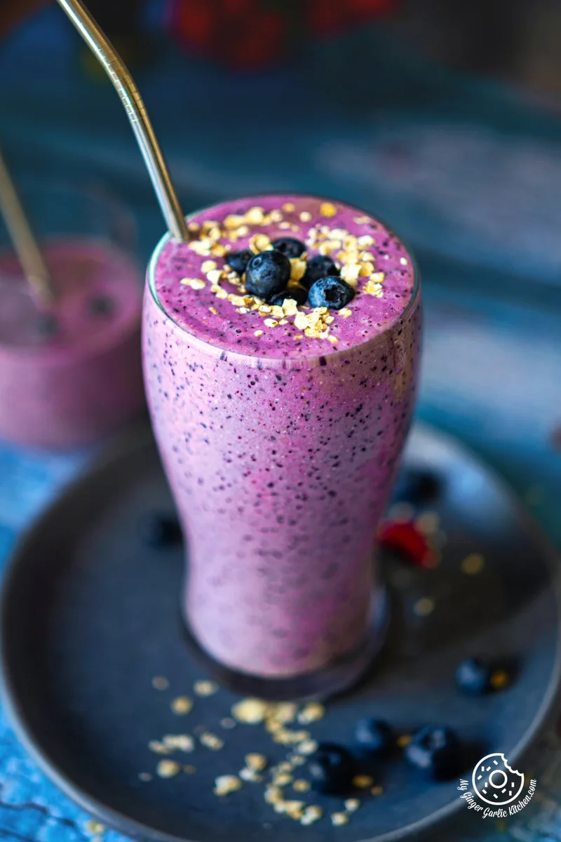 Blueberry Pie Smoothie