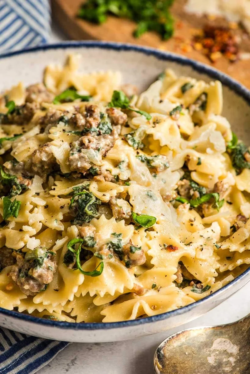 Creamy Italian Sausage Pasta