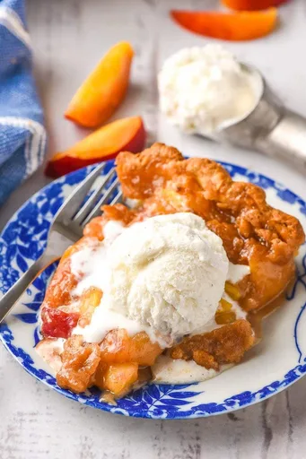 Peach Crumble