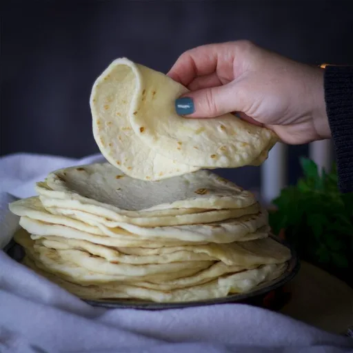 Soft Homemade Flour Tortillas {All Butter Recipe}