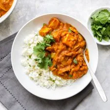 Quick and Easy Vegan Butter Chicken