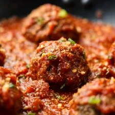 Vegan Mushroom Meatballs