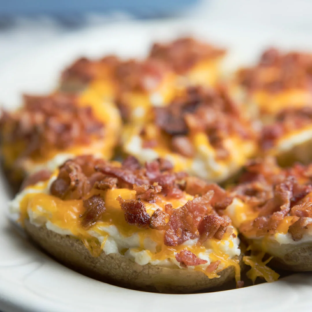 Stuffed Blue Cheese Twice Baked Potatoes