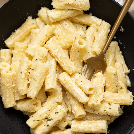 Pasta Alfredo cremosa para entre semana