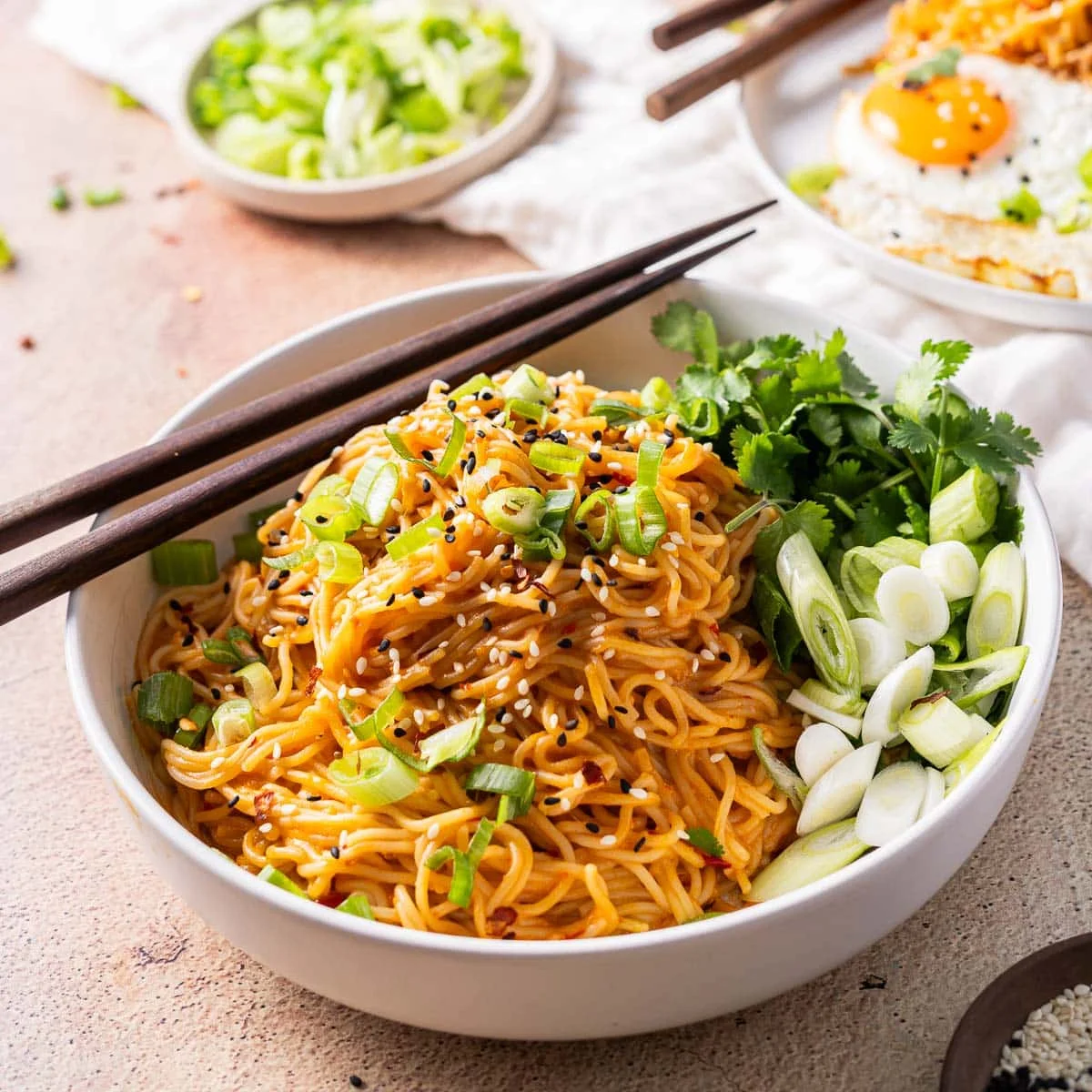 Spicy Miso Butter Noodles