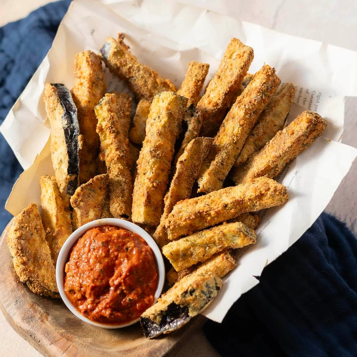 Air Fryer Eggplant Fries