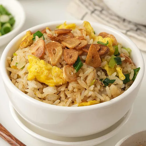 Arroz frito con ajo