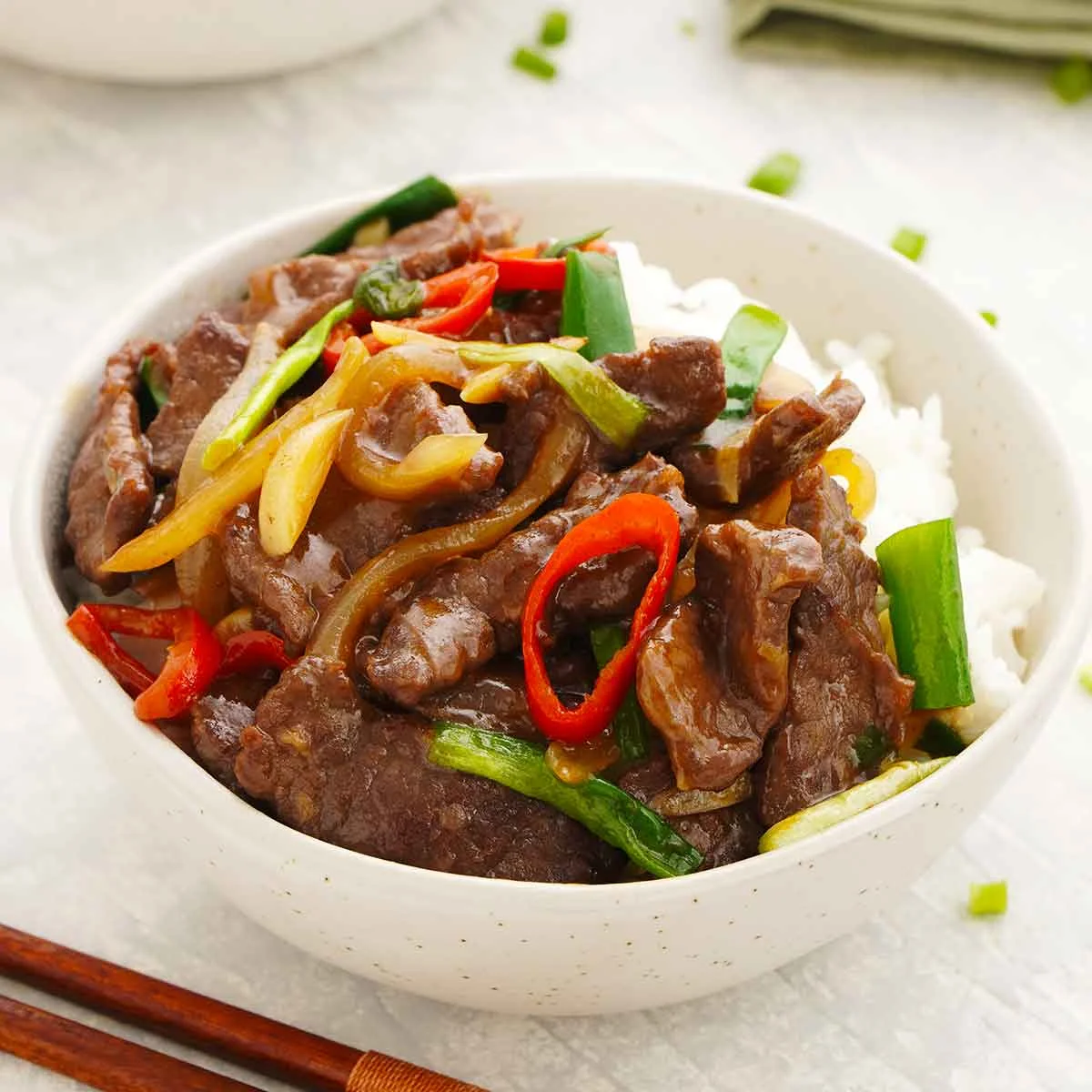 Mongolian Beef Stir Fry