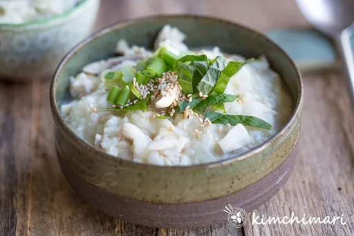 Dak Juk (Chicken Porridge) - includes Instant Pot recipe