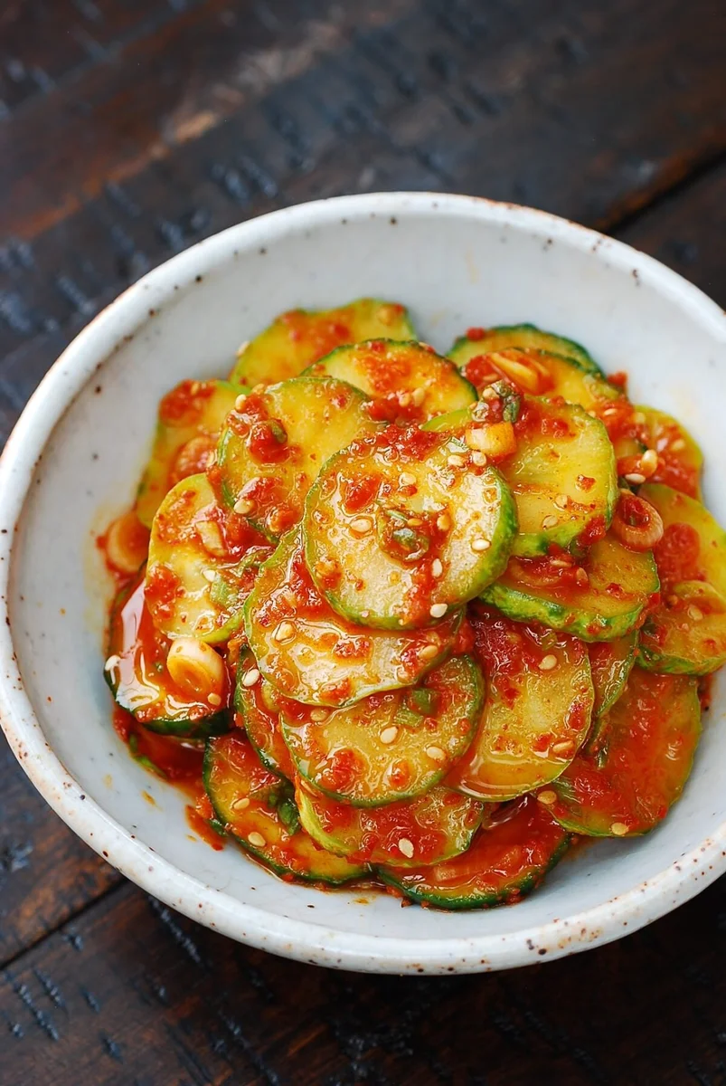 Oi Muchim (Spicy Cucumber Salad)