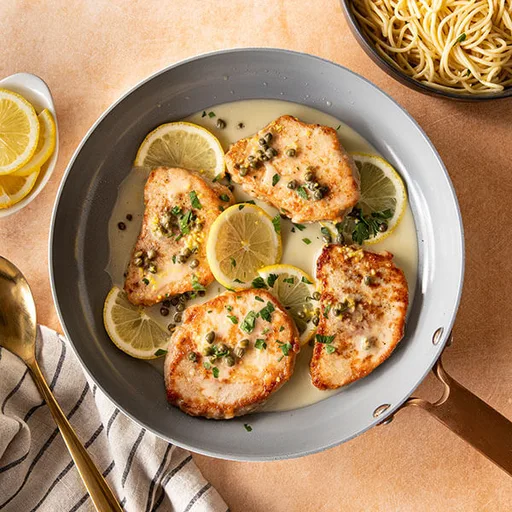 Lomo de cerdo a la piccata