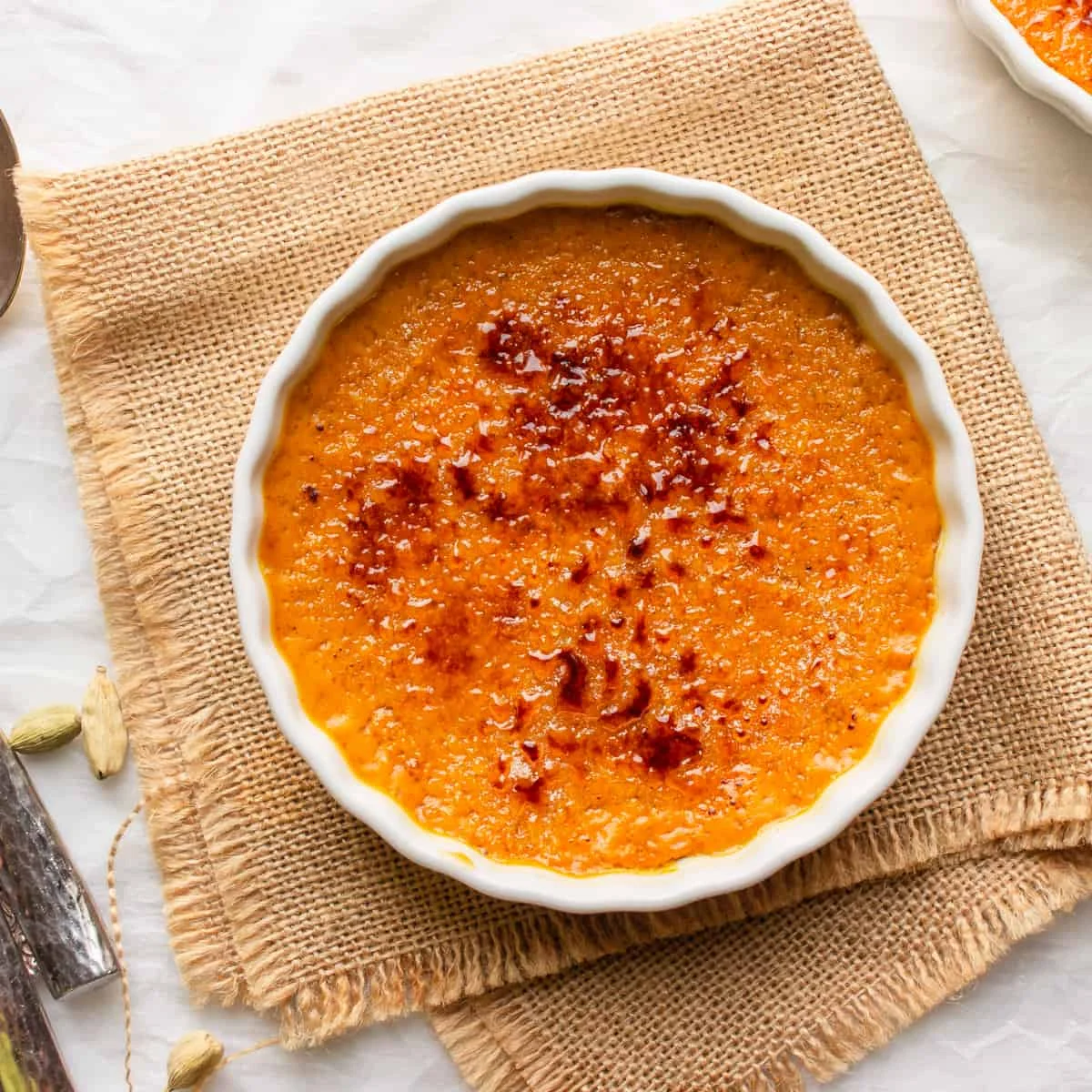 Pumpkin Creme Brûlée (Perfect Holiday Make-Ahead Dessert!)