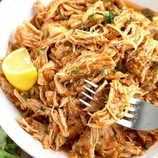 Pollo desmenuzado al estilo mexicano en Instant Pot