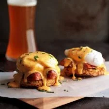 Cajun Eggs Benedict