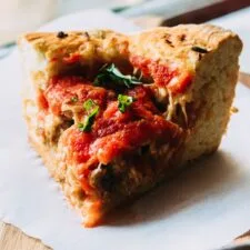 Deep Dish Skillet Pizza