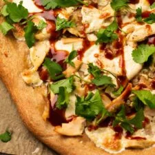 Smoked Mozzarella BBQ Chicken Pizza