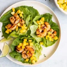 Shrimp Lettuce Wrap