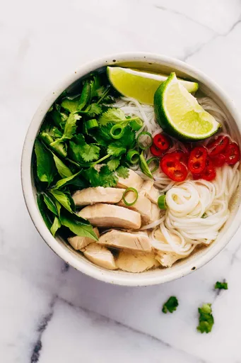 Instant Pot Chicken Pho Noodle Soup (Pho Ga)