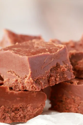 Fudge sin lácteos superfácil