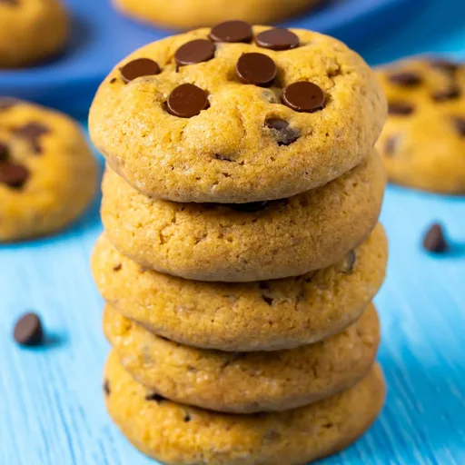 Vegan Pumpkin Chocolate Chip Cookies