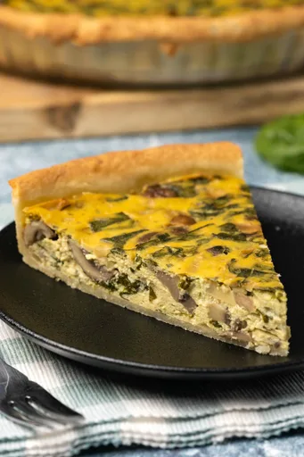 Quiche vegana