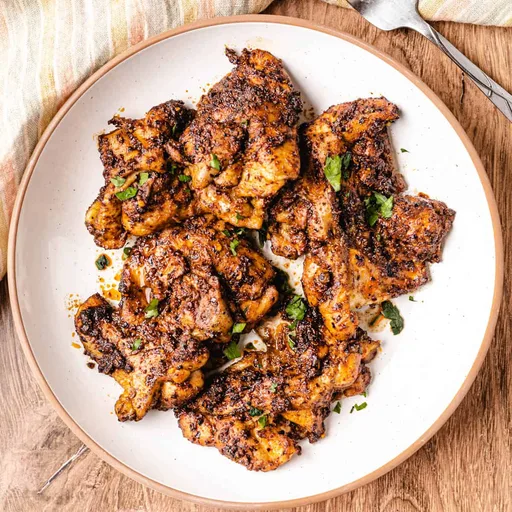 Pollo a la harissa (pollo picante norteafricano)